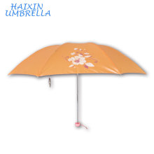 Obrigado Presentes de Casamento Para Convidados Shinning Pérola Tecido Acabado Dobre Multi Cor Guarda-chuva Mini Viajar Atacado Umbarella
